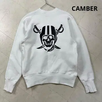 CAMBER M 상당 맨투맨 화이트