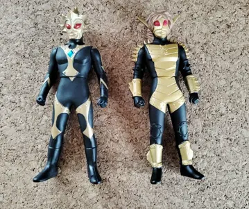 울트라 괴수 시리즈 소프트 비닐 벌키 외계인 바발우 외계인 2체 세트