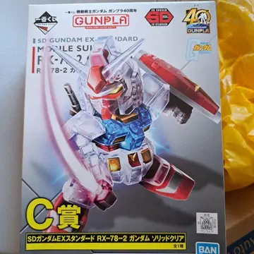 SD 건담 EX 스탠다드 RX-78-2 건담 솔리드 클리어