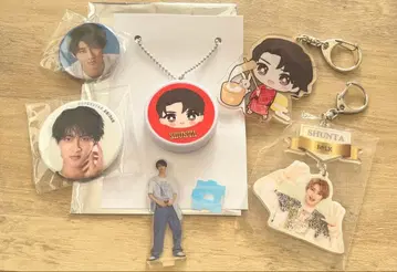 M!LK 소노 슌타 아크릴 키링, 캔뱃지, 아크릴 스탠드 6종 세트