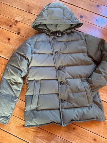 SOPHNET. 후드 부착 다운 자켓 L 사이즈 카키