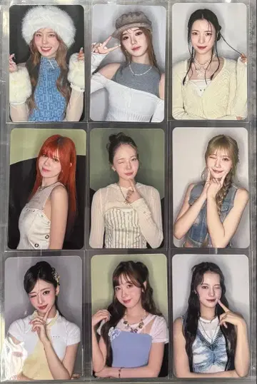 NiziU 홀츠 회장 한정판 포토 카드 무도관 2일차 전원 세트 2