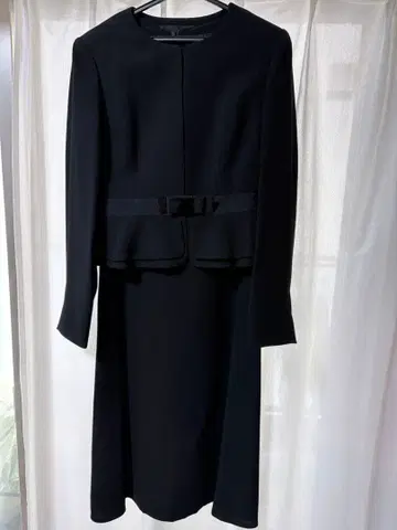 pierre cardin 도쿄 소와르 블랙 원피스 수트 사이즈 11