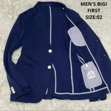 봄/여름 MEN'S BIGI 홉색 테일러드 자켓 언컨