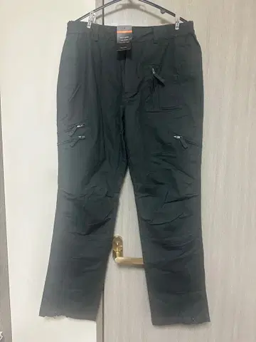 TACVASEN 블랙 워크 팬츠 XL