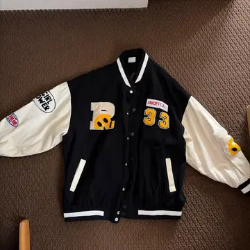 HOOK 바시티 자켓