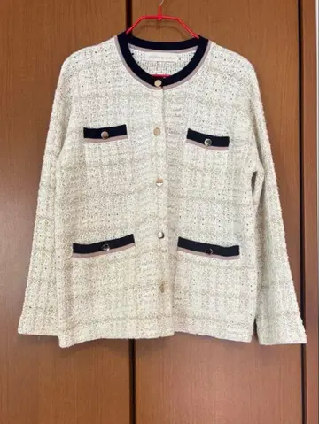 트위드 니트 자켓 31 Sons de mode 배색