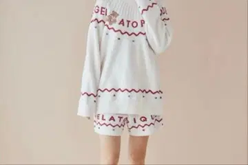 젤라또피케 [ HOLIDAY ] 새상품 노르딕 풀오버 & 숏팬츠