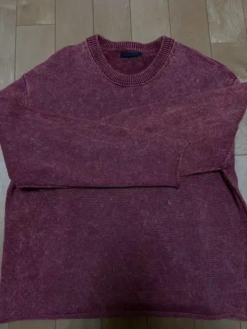 ZARA 더스티 로즈 M 크루넥 스웨터