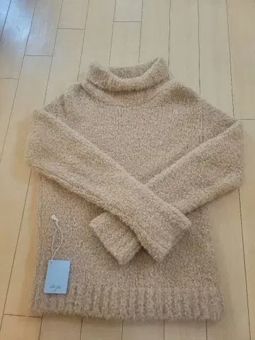 Vandori 알파카 니트 blu bre