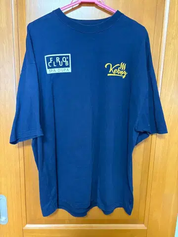 FRO CLUB Keboy 네이비 T셔츠