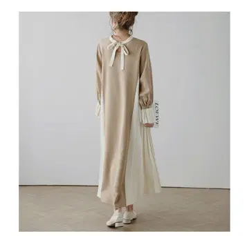 라지엠리 2way 긴팔 롱 원피스