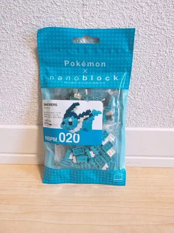 미개봉 새상품 포켓몬 나노 블록 샤워즈 020 140 피스