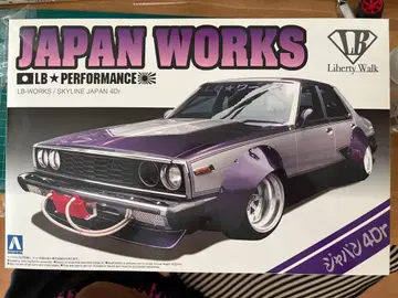 아오시마 LB 1/24 프라모델 부품 휠