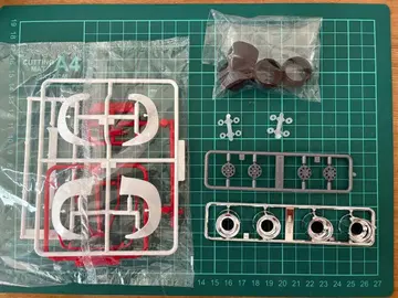 아오시마 LB 1/24 프라모델 부품 휠
