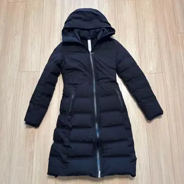 lululemon 룰루레몬 롱 다운 자켓 사이즈 2 블랙