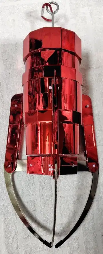 MEGA 뽑기 게임 크레인 암 키링 레드