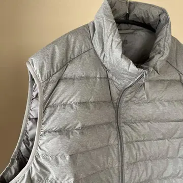 UNIQLO 다운 베스트 그레이 XL