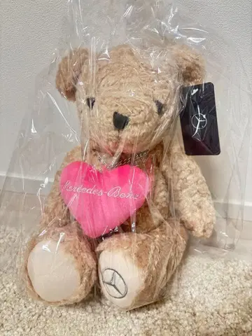 메르세데스-벤츠 메르세데스베어 하트 곰 봉제 인형 테디베어