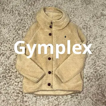 Gymplext 보아 자켓 M 사이즈 베이지