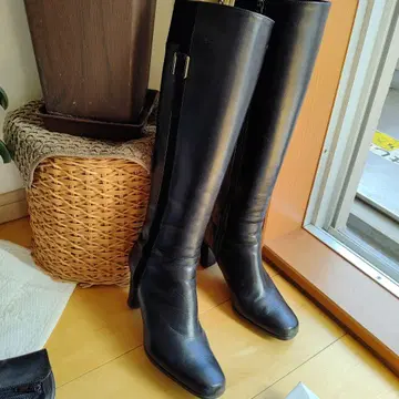 REGAL 블랙 롱 부츠 22.5cm