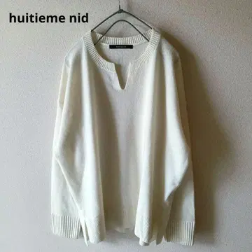 huitieme nid 유이티엠니 니트 루즈핏 울 포근포근