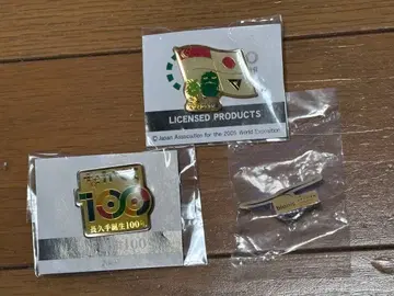 아이치 만국 박람회 아이치 만박 모리조 & 키콜로 핀 배지 1