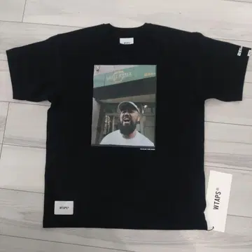 WITRAPS 블랙 T셔츠