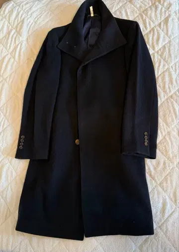 ARTISAN 체스터 코트 네이비