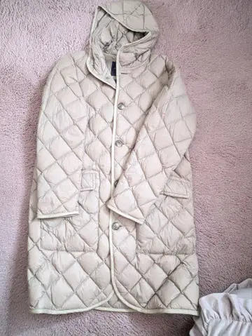 Gymphlex 짐플렉스 후드 부착 퀼팅 자켓