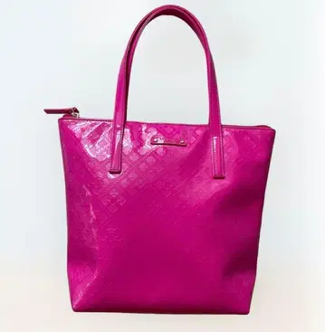 PATRIZIA PEPE 후시아 핑크 토트백