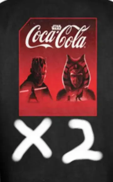 코카콜라 스타 워즈 맨투맨 코카콜라 스타 워즈 2벌