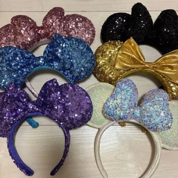 디즈니 머리띠 묶음 판매 스팽글