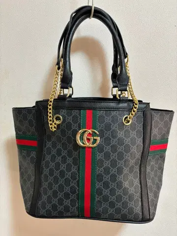 GG 패턴 토트백