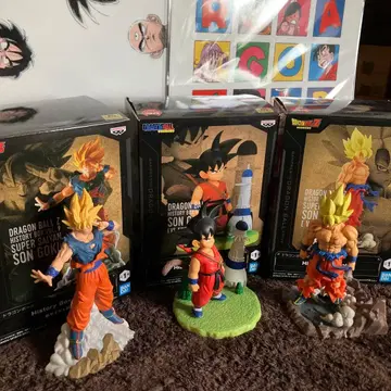 드래곤볼 히스토리 박스 손오공 3체 세트