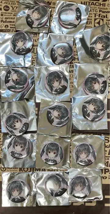 사쿠라노 코쿠 게이머즈 혼마 신린 캔뱃지 17개