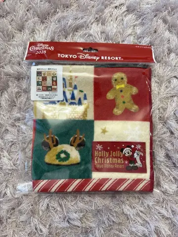 디즈니 크리스마스 워시 타월