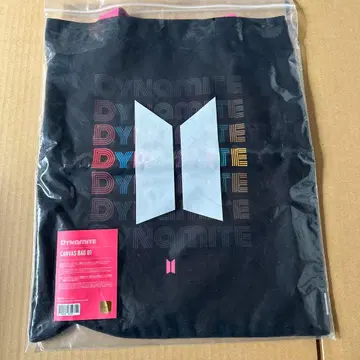 BTS Dynamite 토트백 캔버스 백
