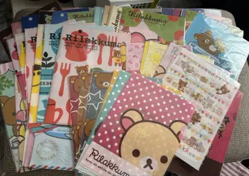 리락쿠마 클리어 파일 세트 A4 사이즈 49매