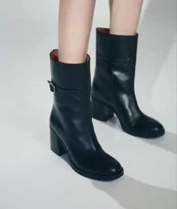 새상품 그레이스 콘티넨탈 ANGElO BERVICATO 힐 부츠