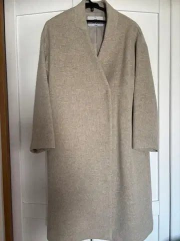 저널 스탠다드 리룸 노카라 코트 라이트 그레이