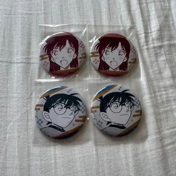 명탐정 코난 앱 캔뱃지 나가노 시리즈 에도가와 코난 유미란(모리 란)