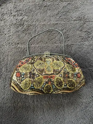 비즈 자수 파티 백