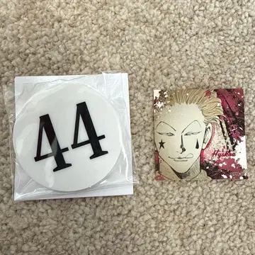 토카시 요시히로전 번호판 아크릴 배지 44호 히소카