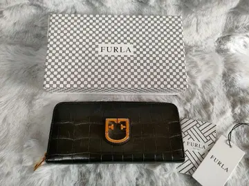 FURLA 블랙 장지갑
