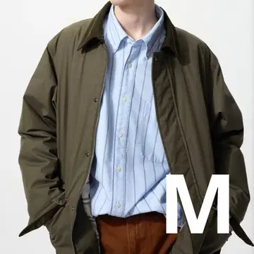 유니클로 JWANDERSON 퍼프 테크 유틸리티 자켓 M 올리브