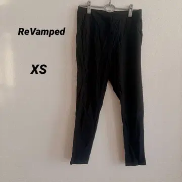 ReVamped [ XS ] 블랙 슬랙스