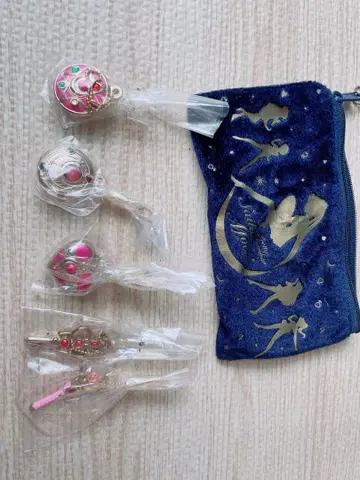 세일러문 다이캐스트 참 파우치 세트