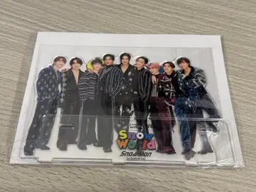 [ 미개봉 새상품 ] SnowMan 스노우 월드 아크릴 스탠드 전체