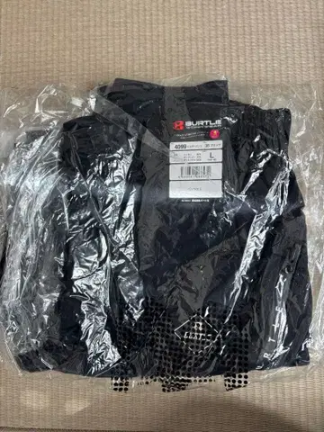 BURTLE 4099 블랙 조거 팬츠 L 사이즈